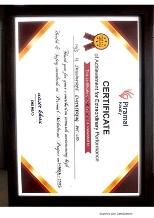 Award From Piramal Realty Group